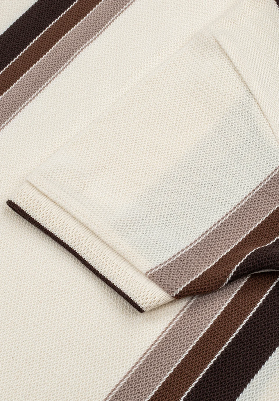 Beige Cotton T-Shirt - Image 3