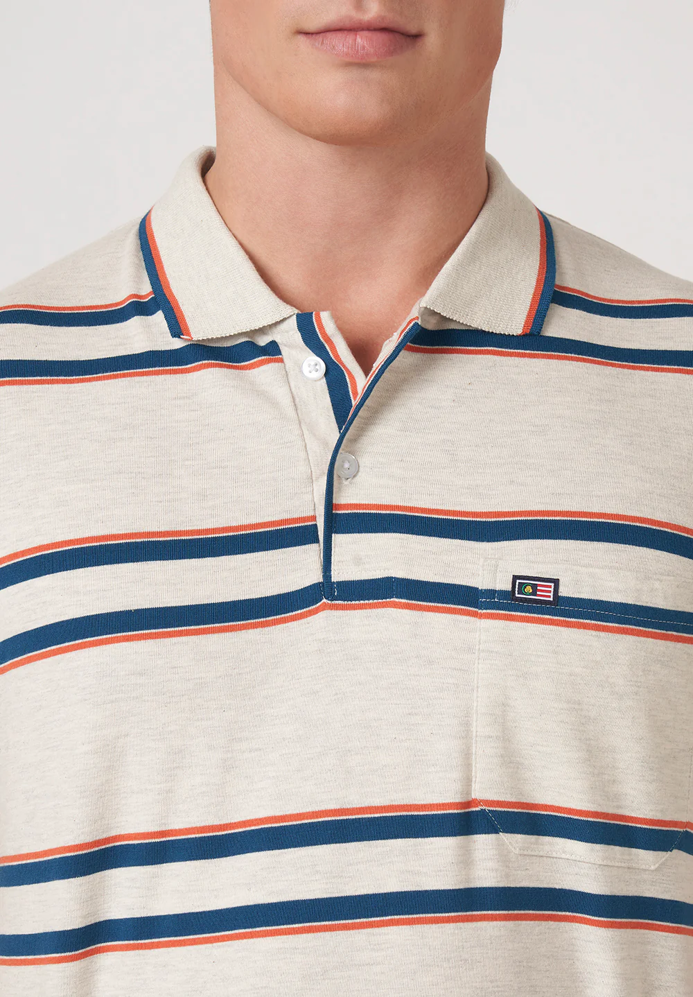 Beige Cotton T-Shirt - Image 4