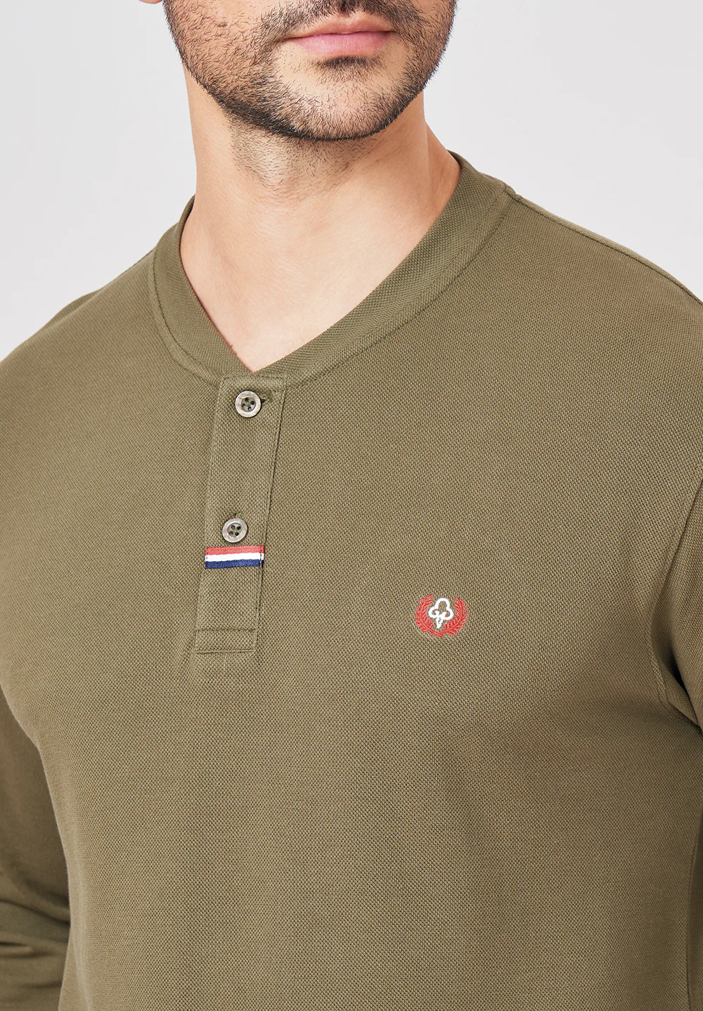 Beige Cotton T-Shirt - Image 3