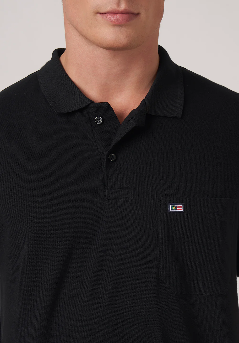 Black Cotton T-Shirt - Image 5
