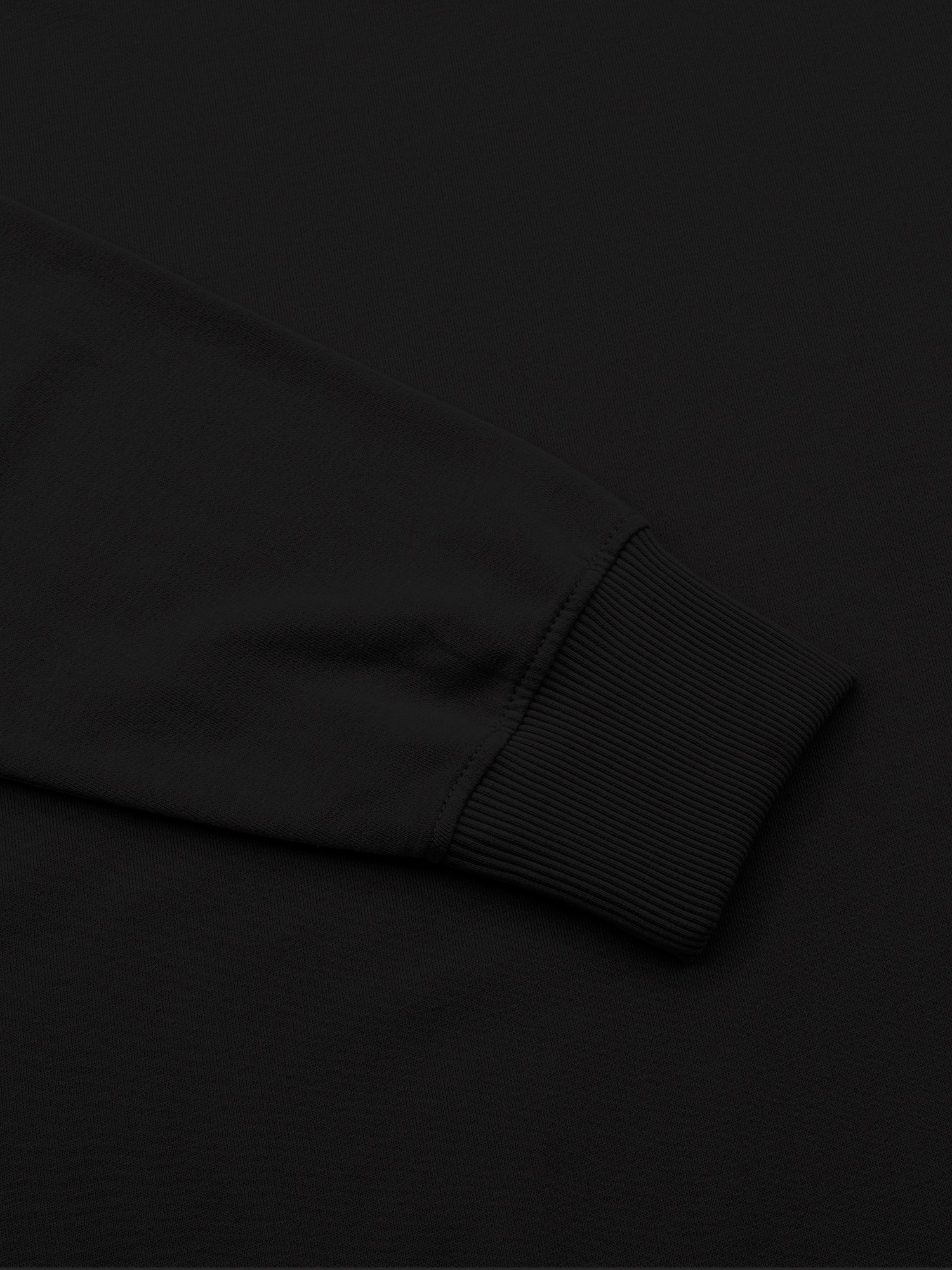 Black RoundNeck Sweatshirt - Image 5