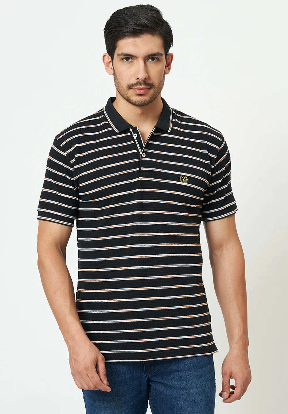Black Cotton T-Shirt