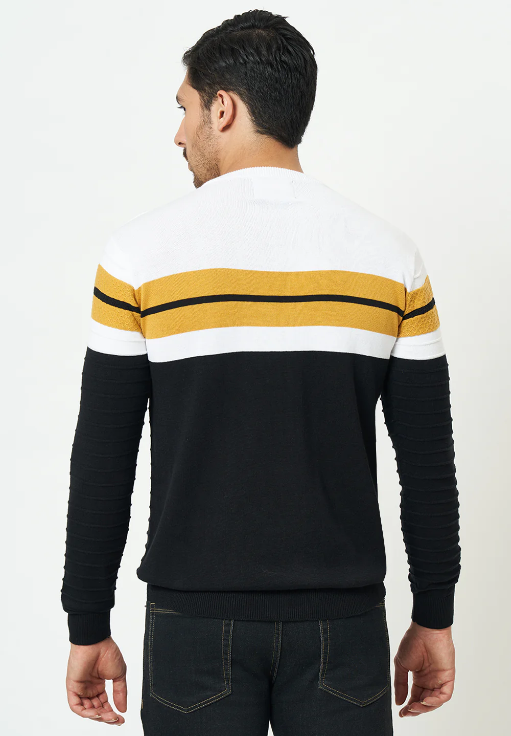 Black Cotton T-Shirt - Image 2