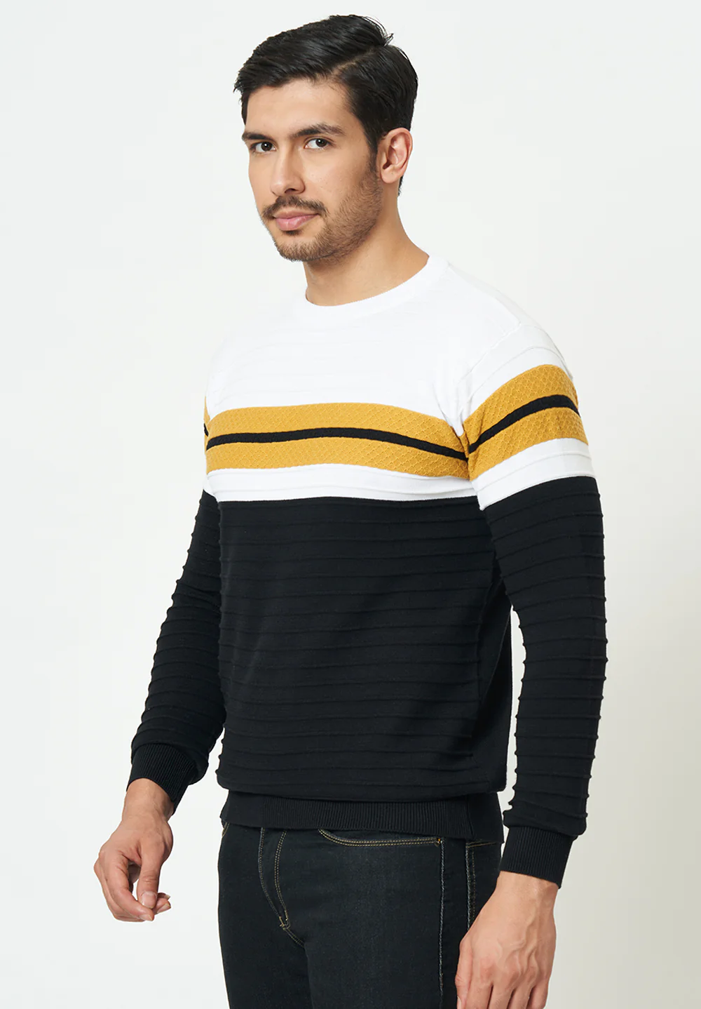 Black Cotton T-Shirt - Image 3