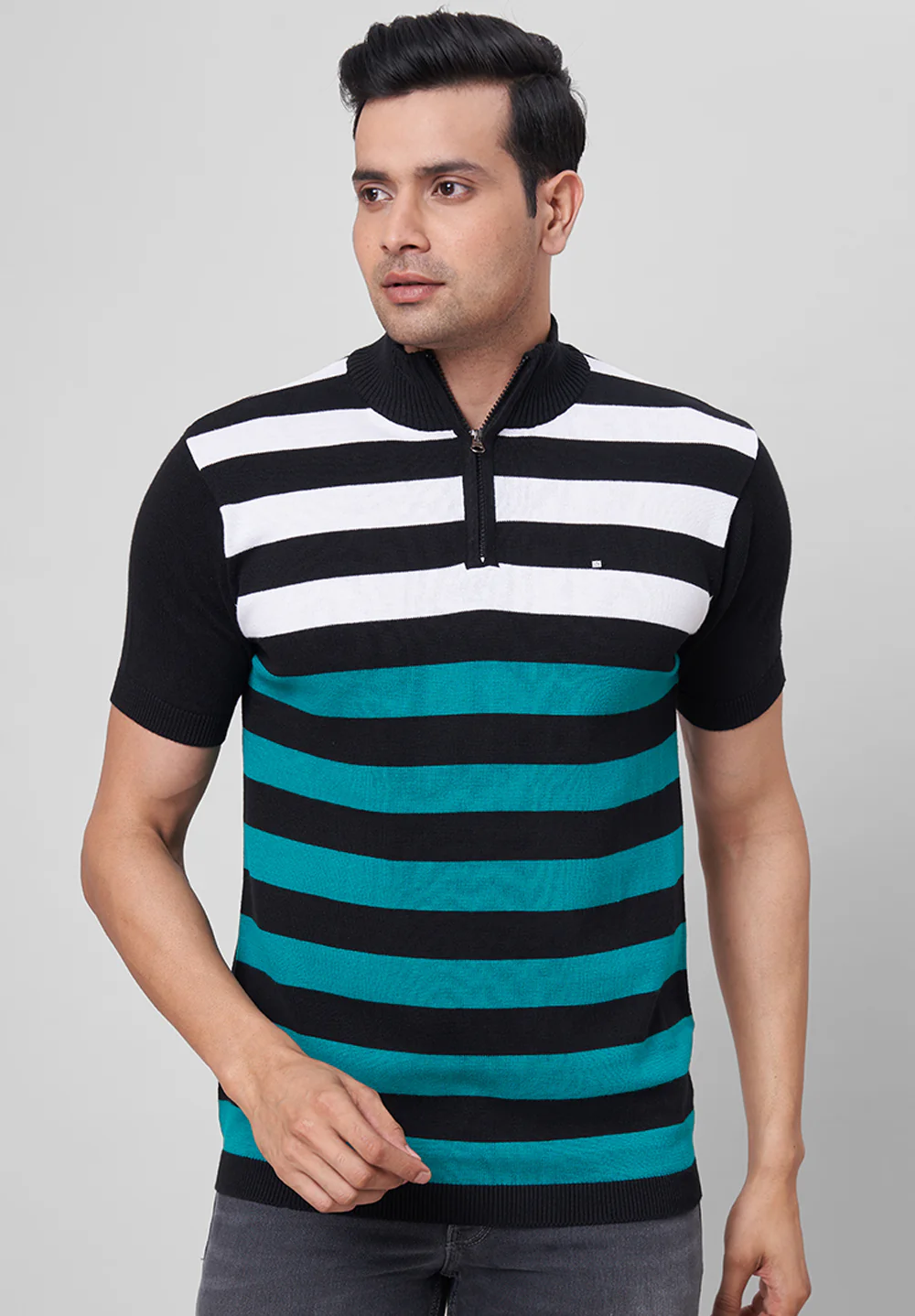Blue Cotton T-Shirt