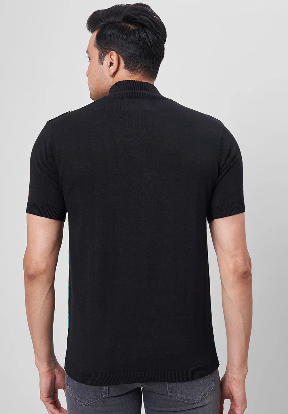 Blue Cotton T-Shirt - Image 2