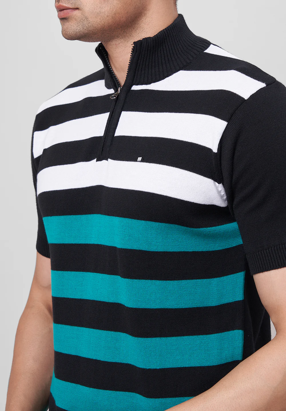 Blue Cotton T-Shirt - Image 3
