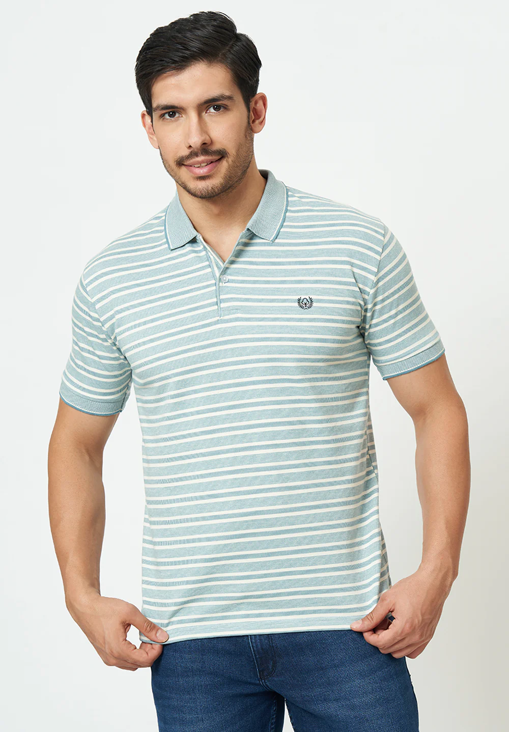 Blue Cotton T-Shirt