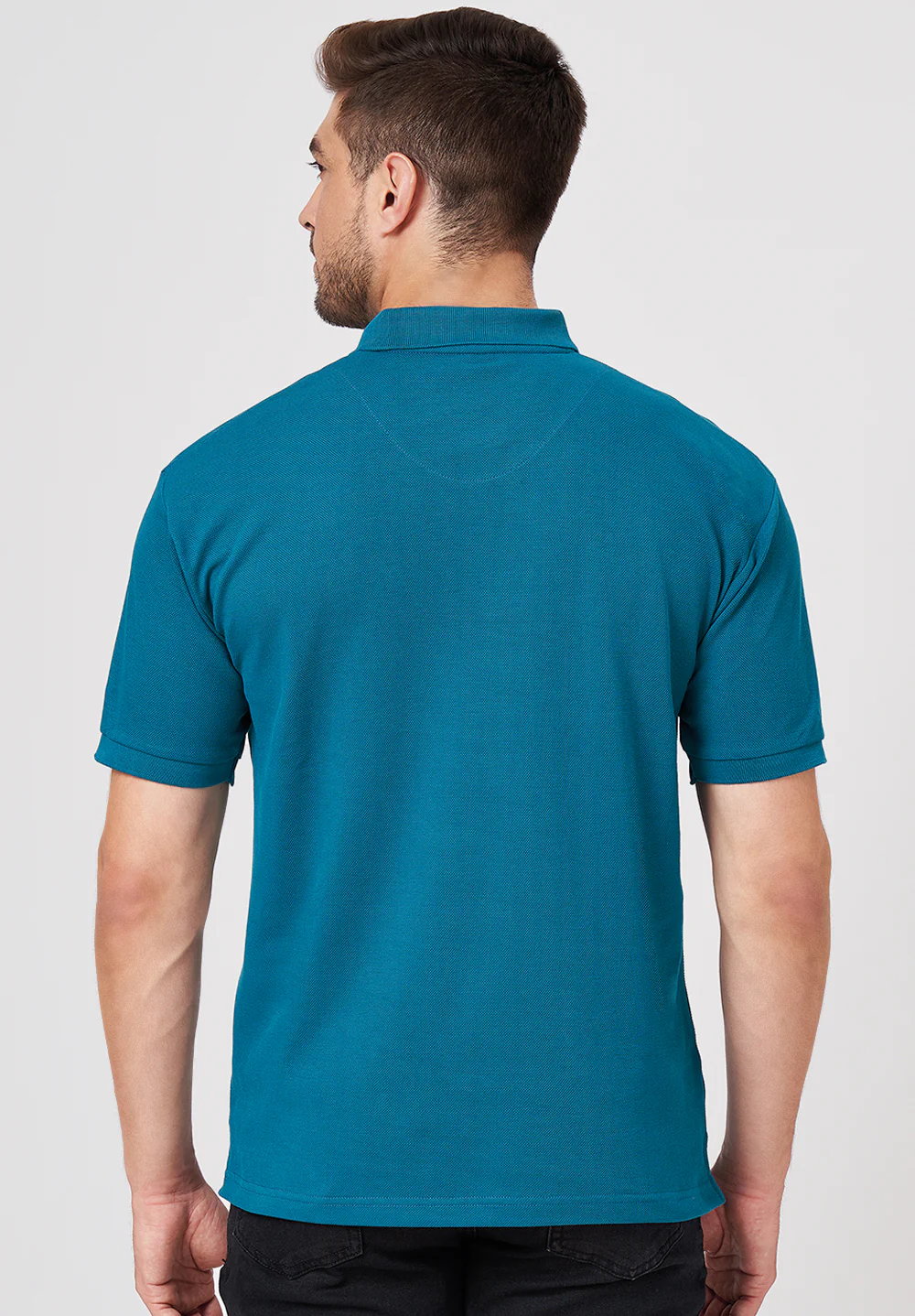 Blue Cotton T-Shirt - Image 2