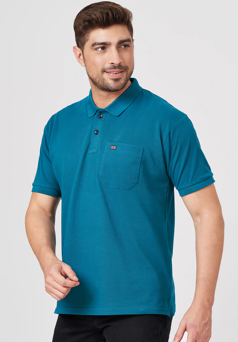 Blue Cotton T-Shirt - Image 3