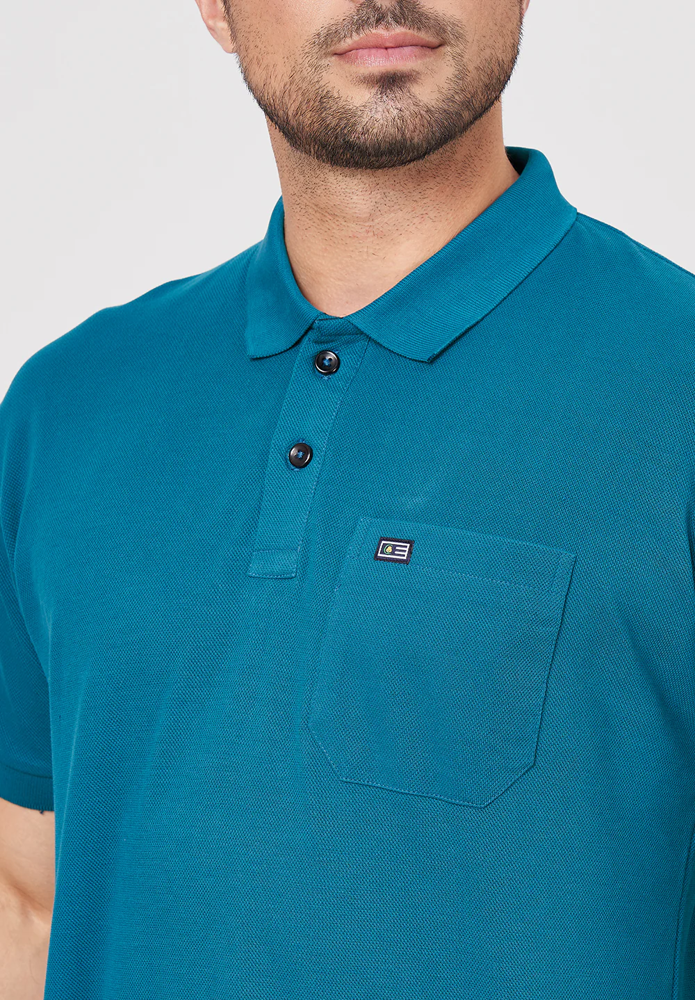 Blue Cotton T-Shirt - Image 4