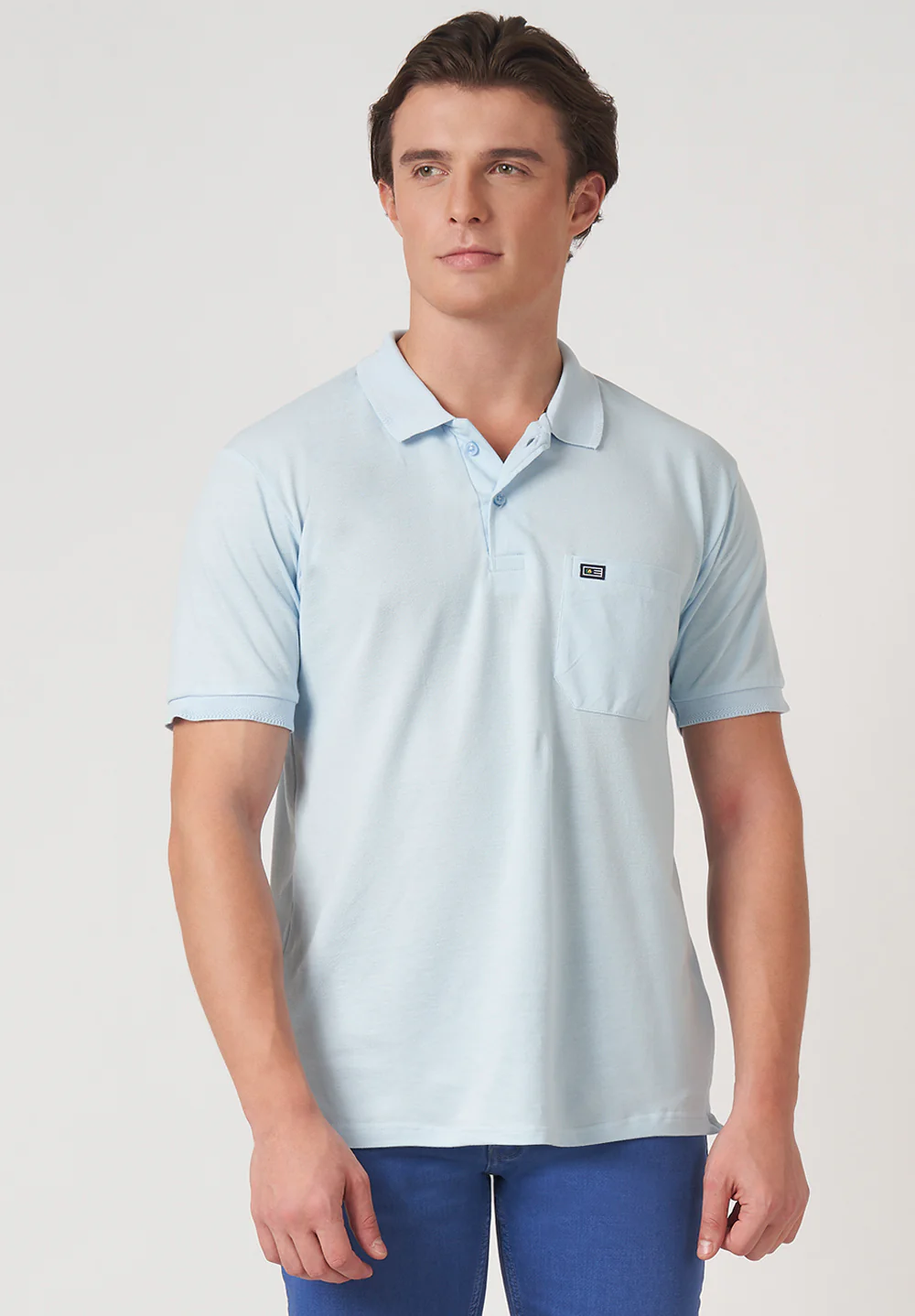 Blue Cotton T-Shirt