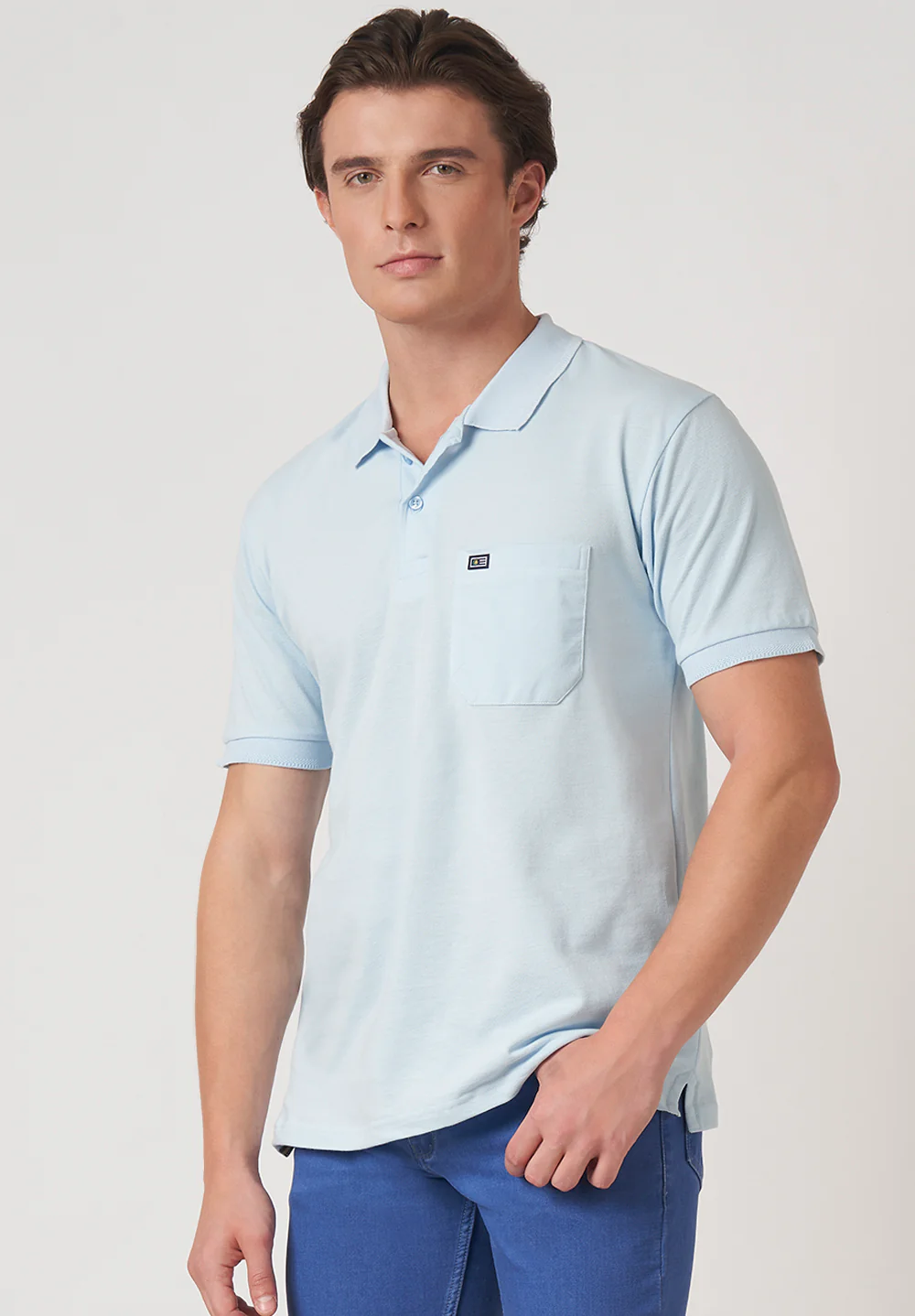 Blue Cotton T-Shirt - Image 4