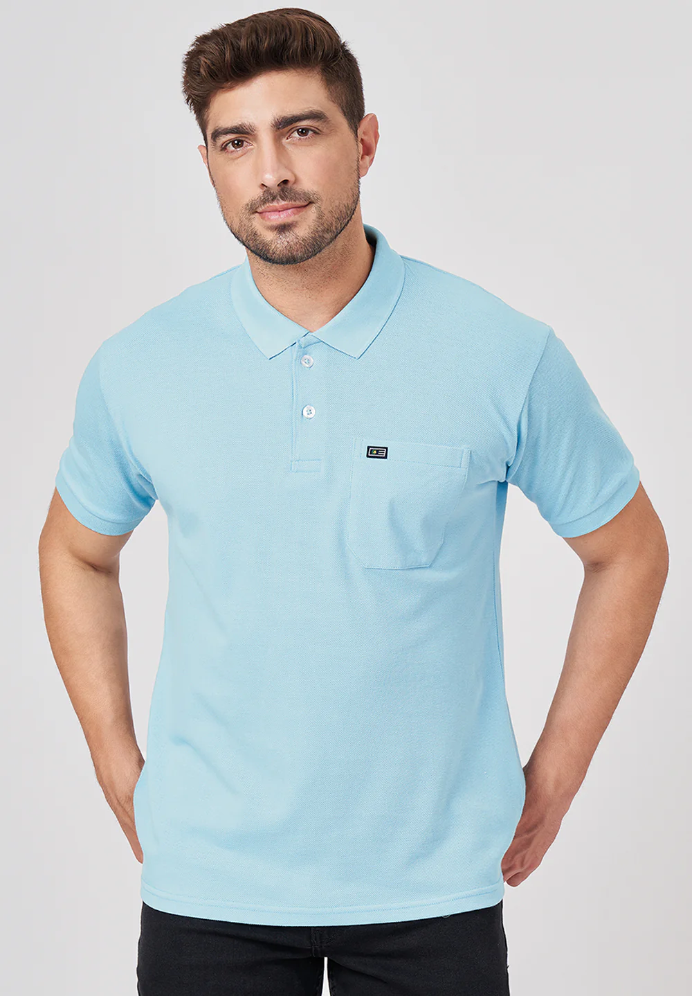 Blue Cotton T-Shirt - Image 4
