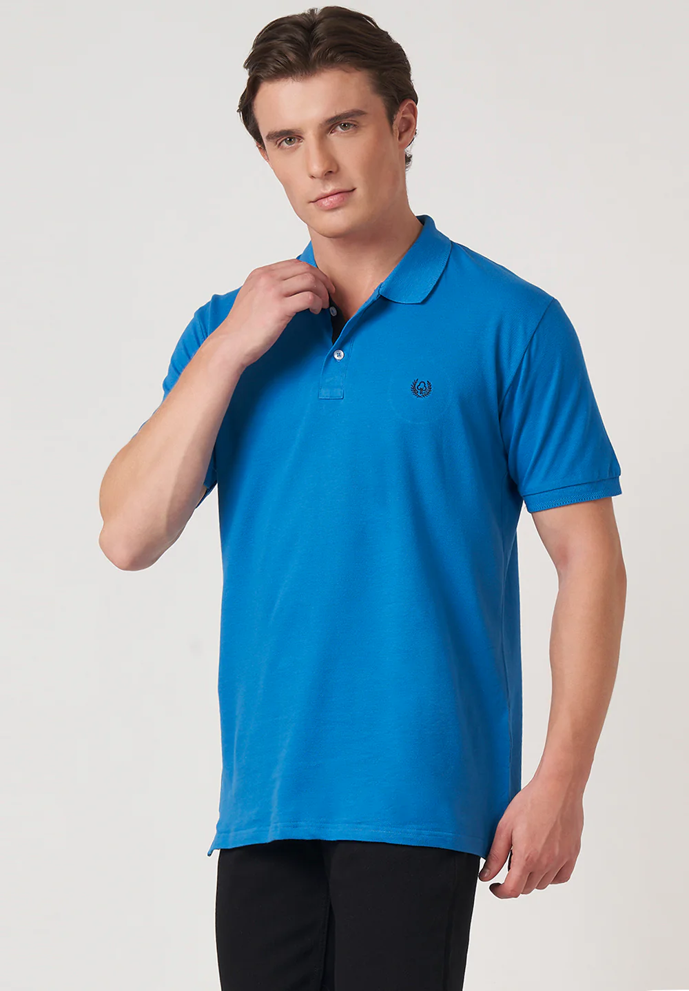 Blue Cotton T-Shirt - Image 4