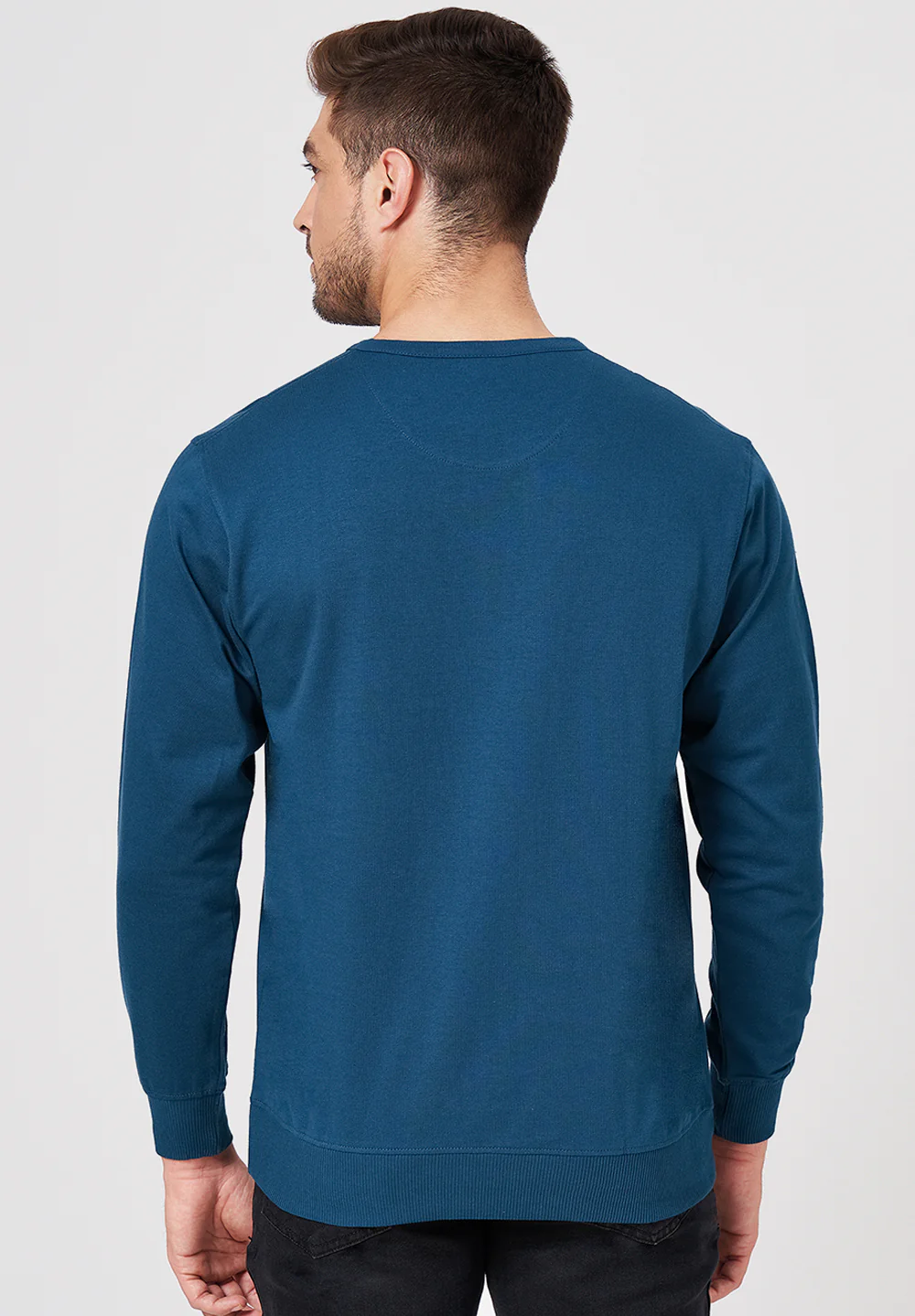 Blue Cotton T-Shirt - Image 2
