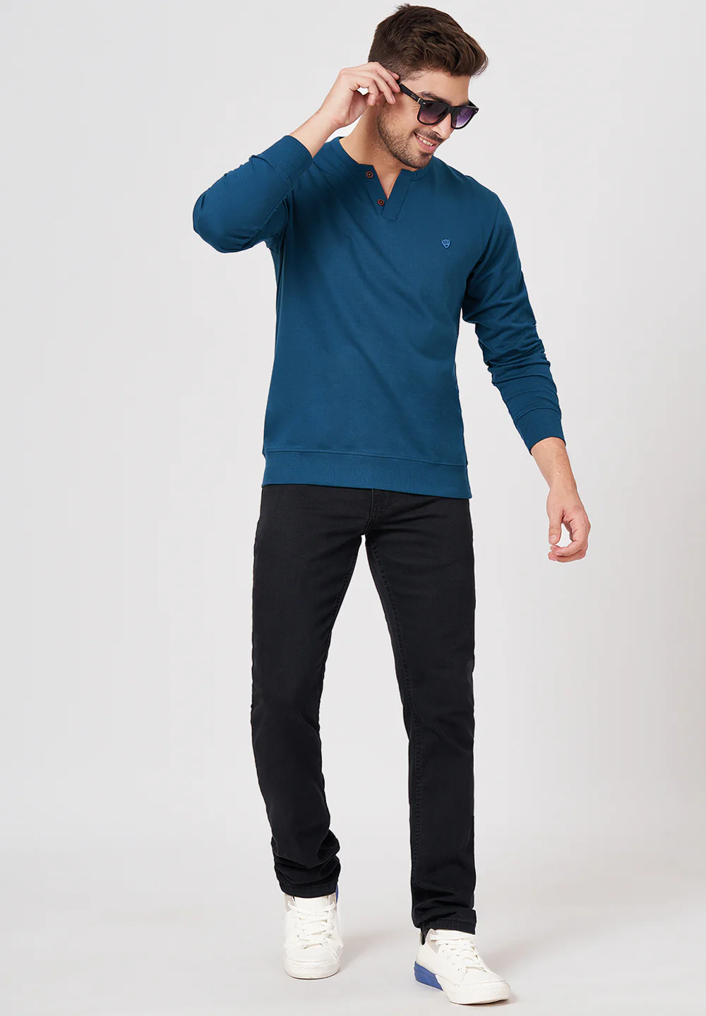 Blue Cotton T-Shirt - Image 5