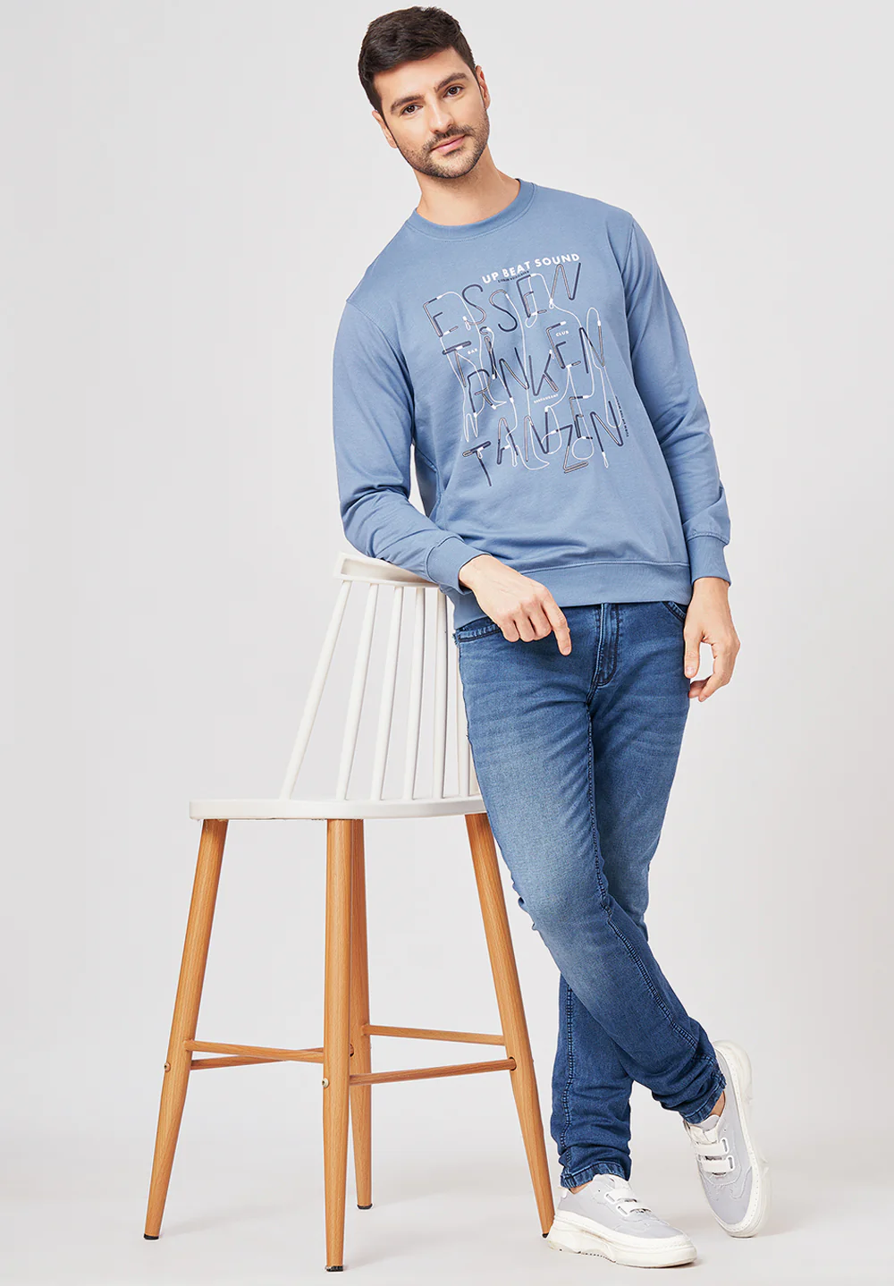 Blue Cotton T-Shirt - Image 5