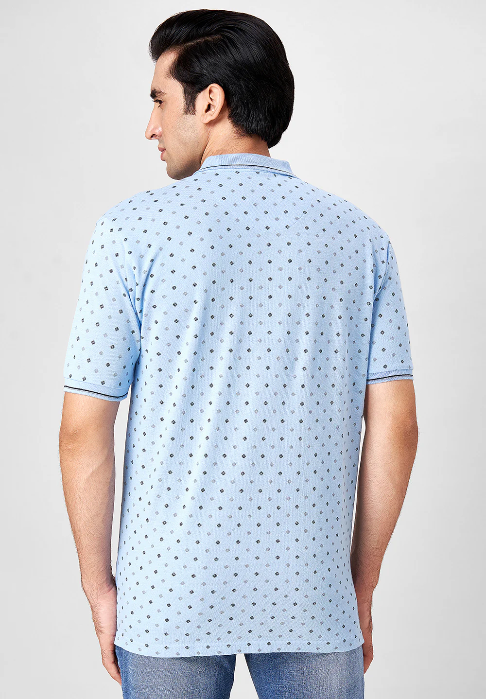 Blue Cotton T-Shirt - Image 2