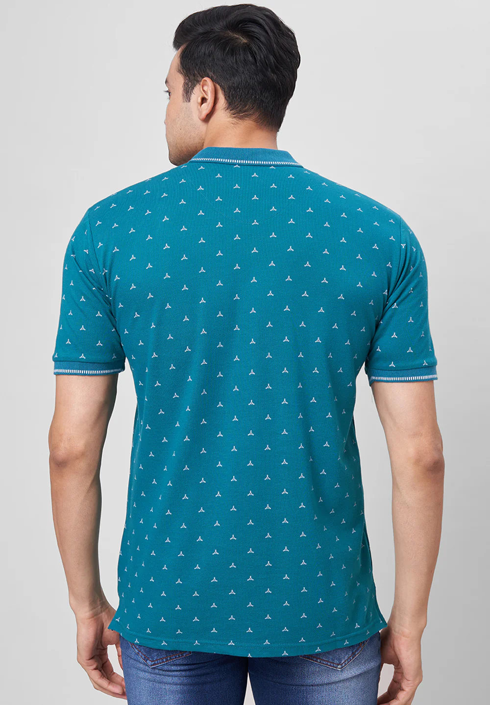 Blue Cotton T-Shirt - Image 2