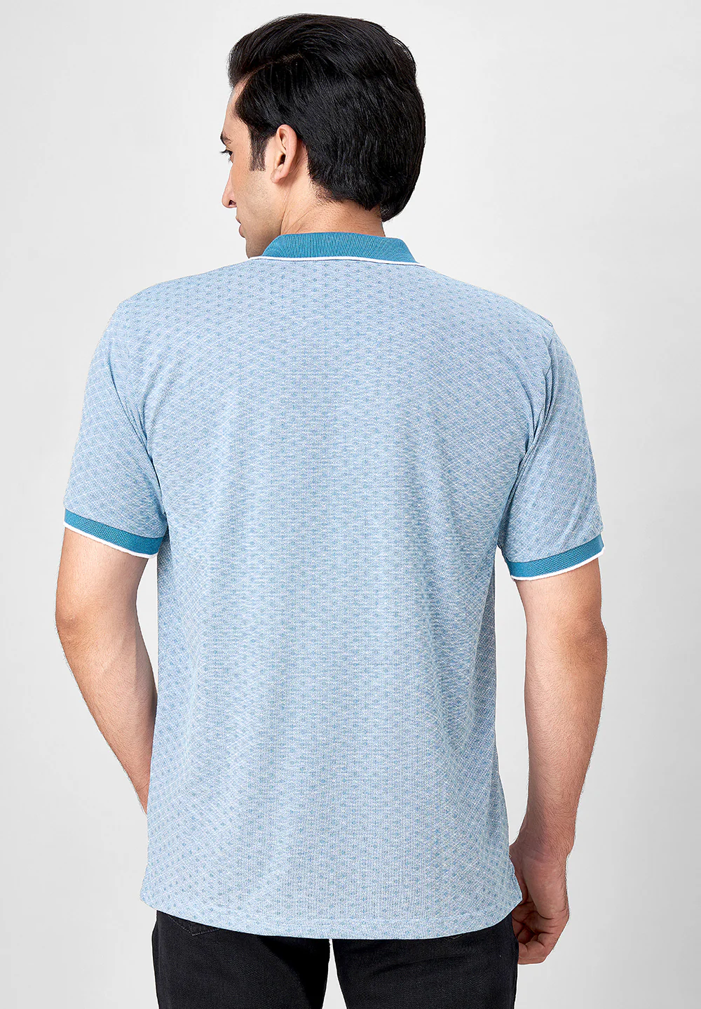 Blue Cotton T-Shirt - Image 2