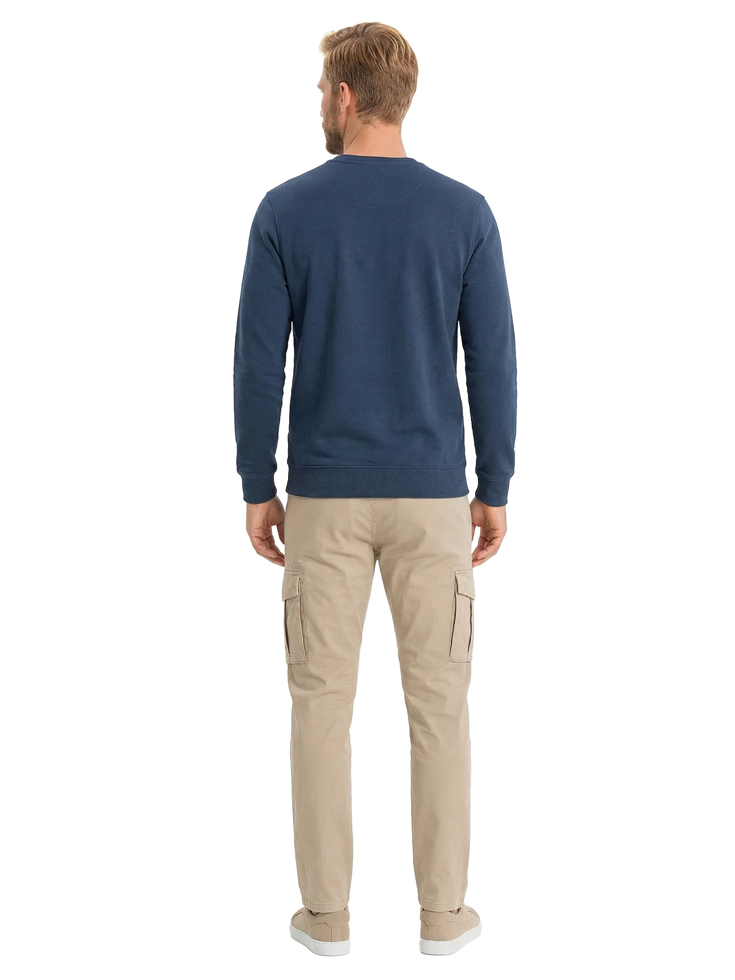 Blue RoundNeck Sweatshirt - Image 2