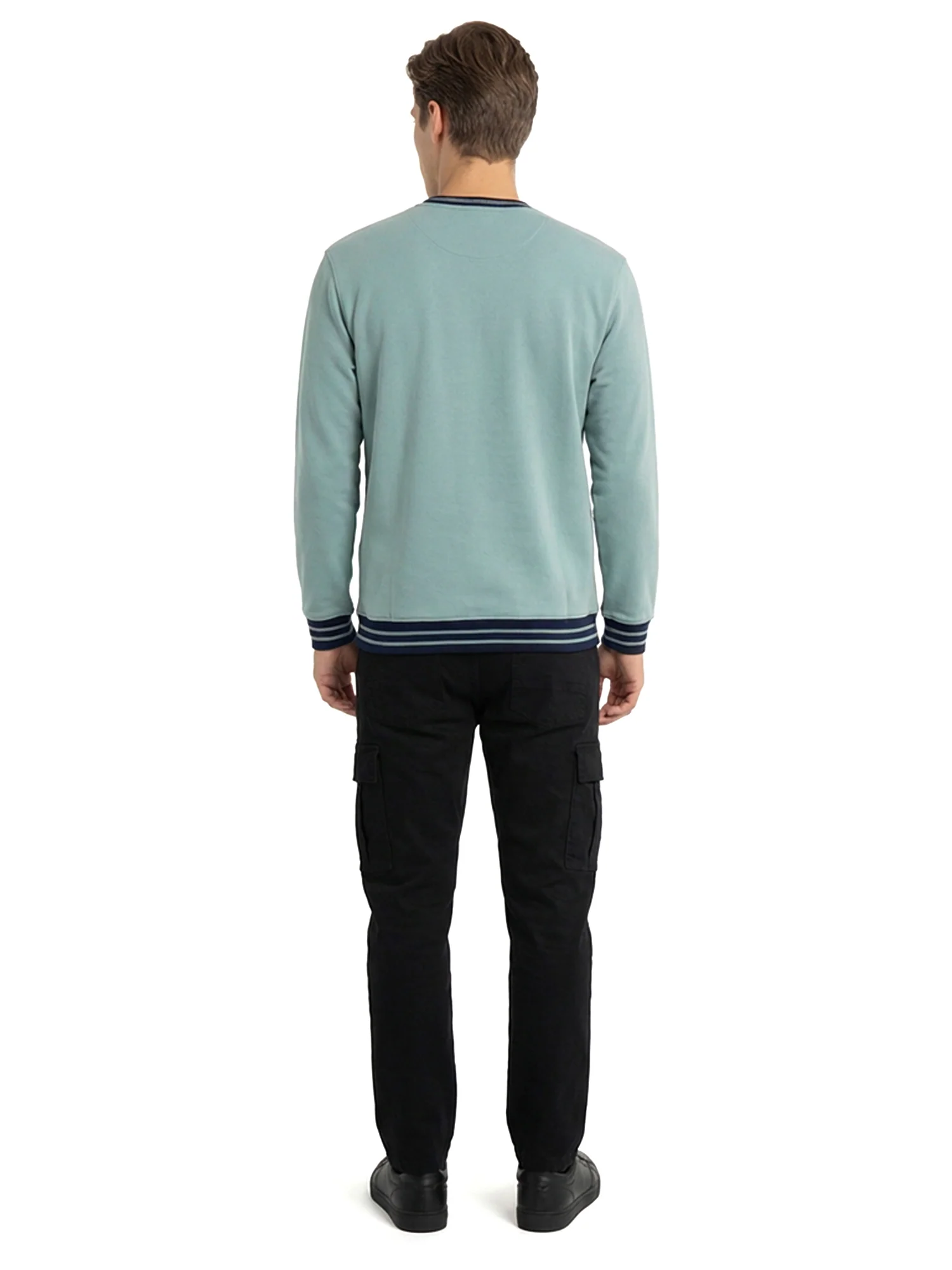 Blue RoundNeck Sweatshirt - Image 2