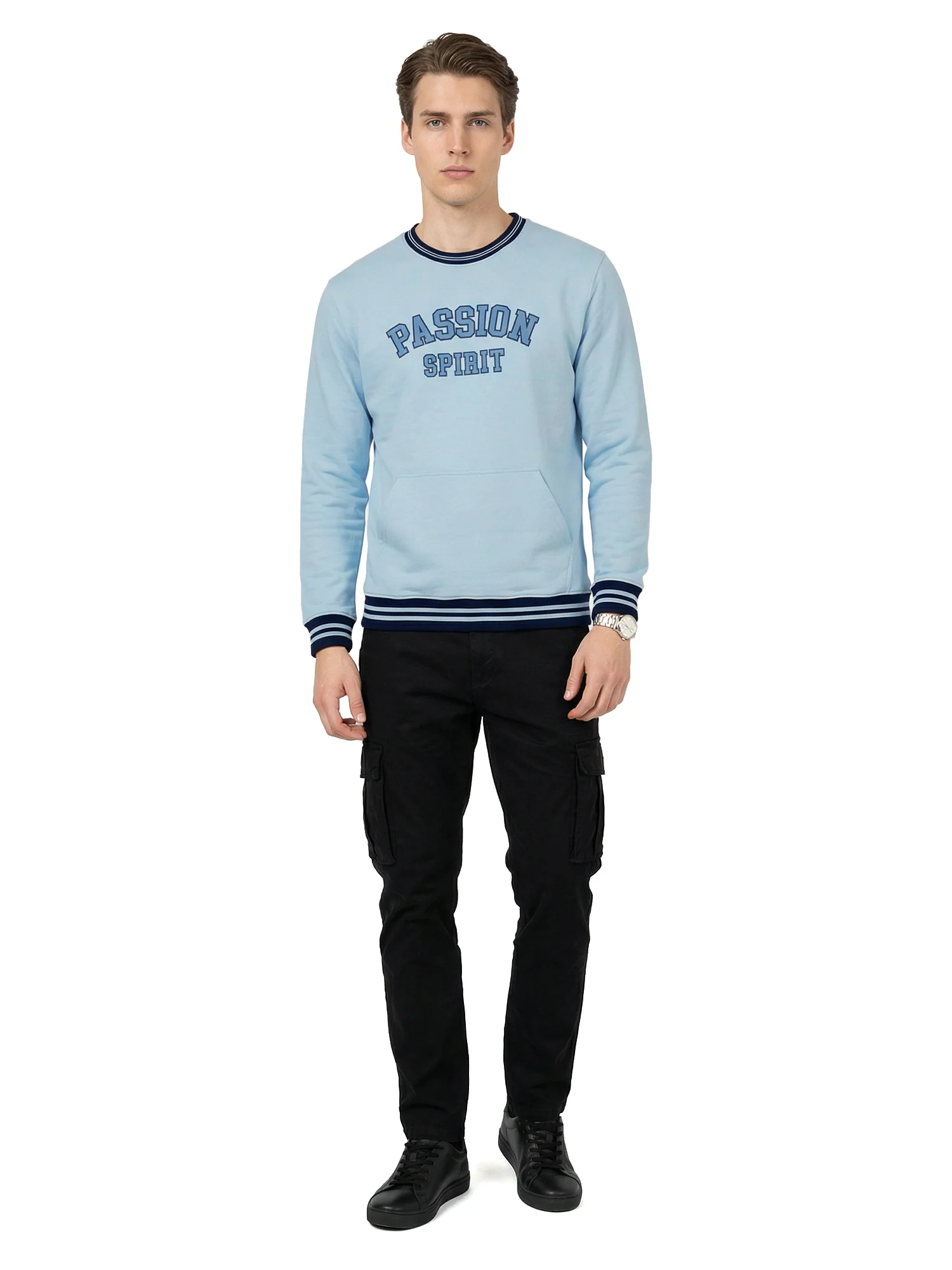 Blue RoundNeck Sweatshirt