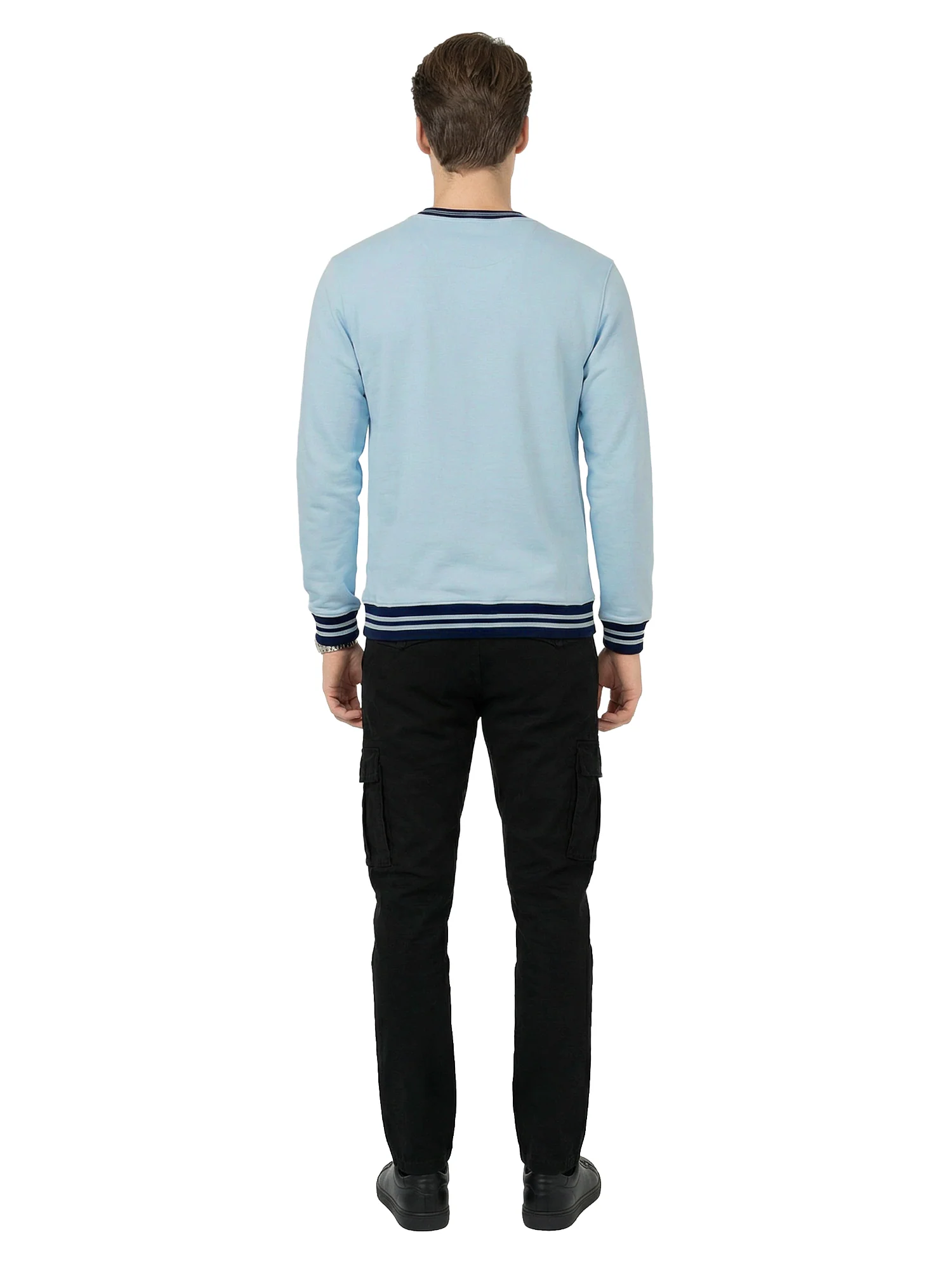 Blue RoundNeck Sweatshirt - Image 2