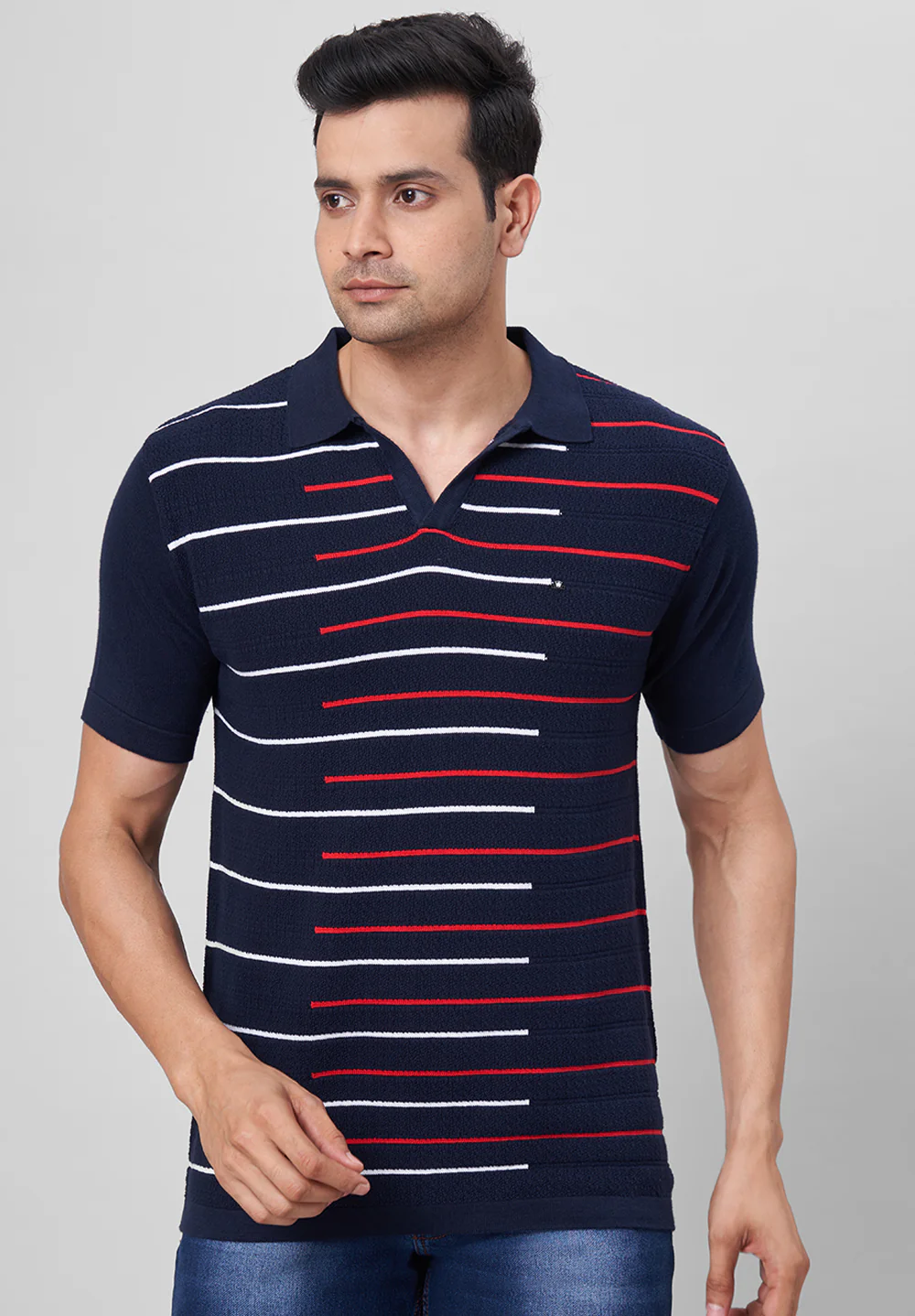 Blue Cotton T-Shirt