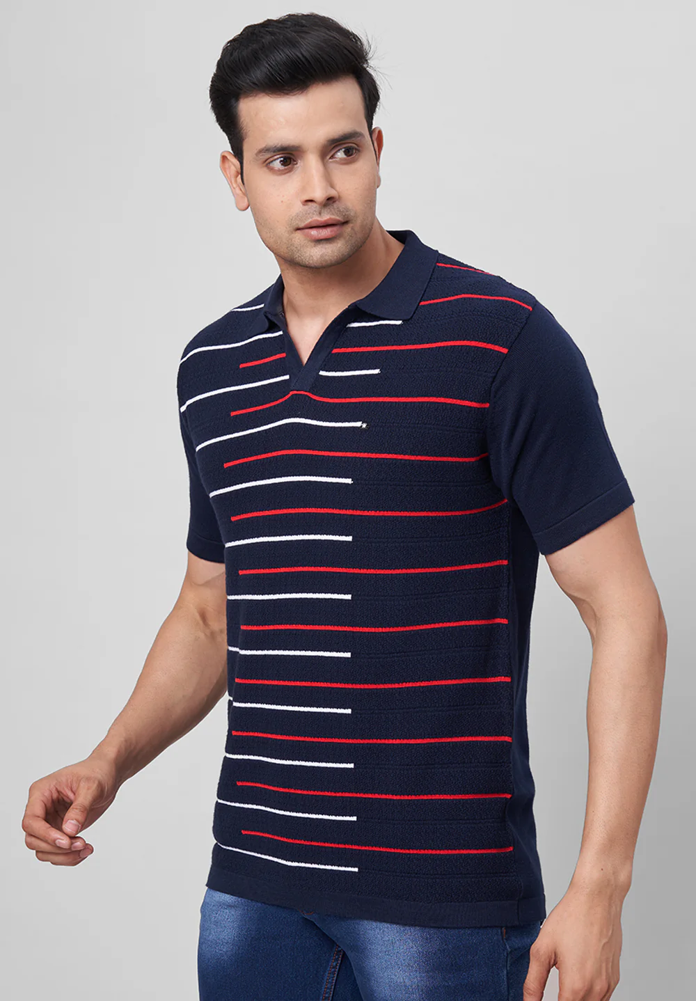 Blue Cotton T-Shirt - Image 2