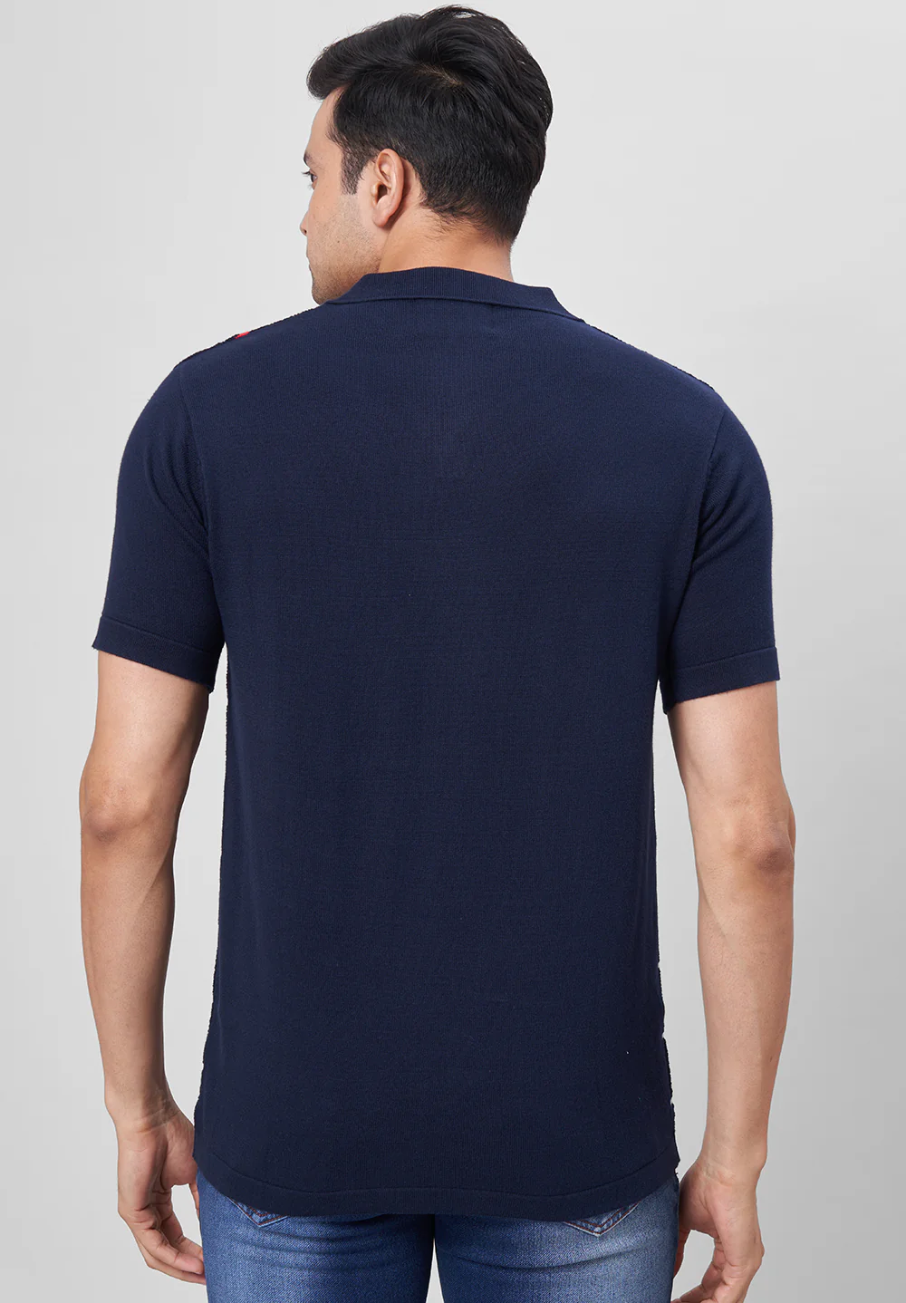Blue Cotton T-Shirt - Image 3