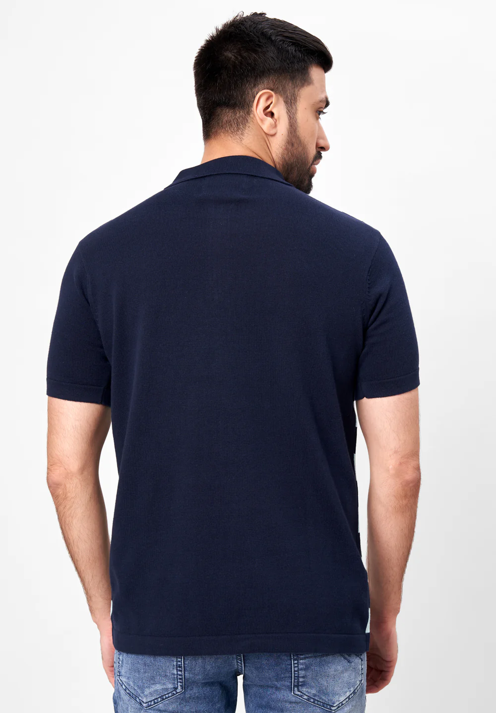 Blue Cotton T-Shirt - Image 2