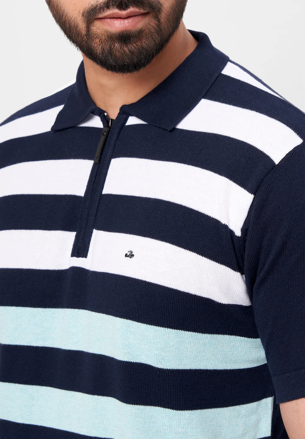 Blue Cotton T-Shirt - Image 3