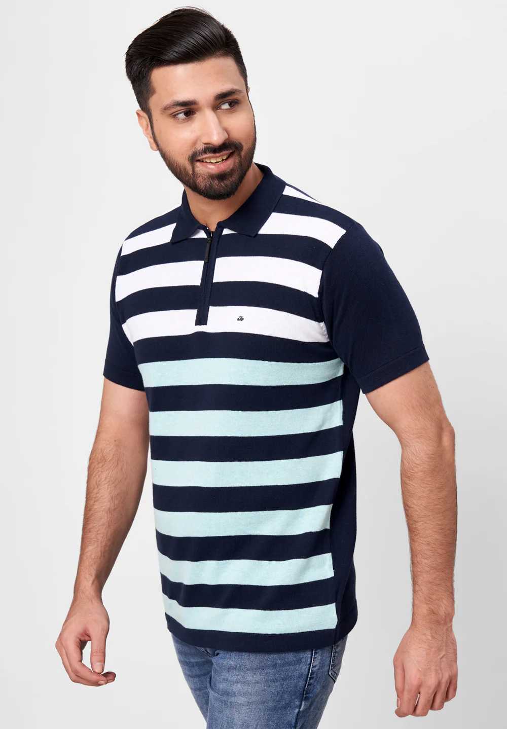 Blue Cotton T-Shirt - Image 5