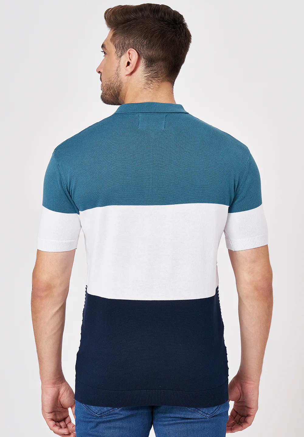 Blue Cotton T-Shirt - Image 2