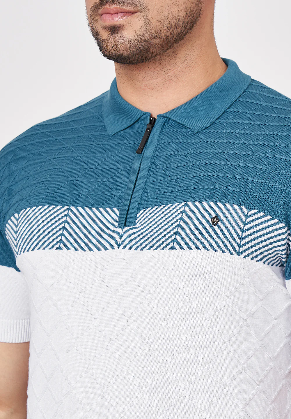 Blue Cotton T-Shirt - Image 4