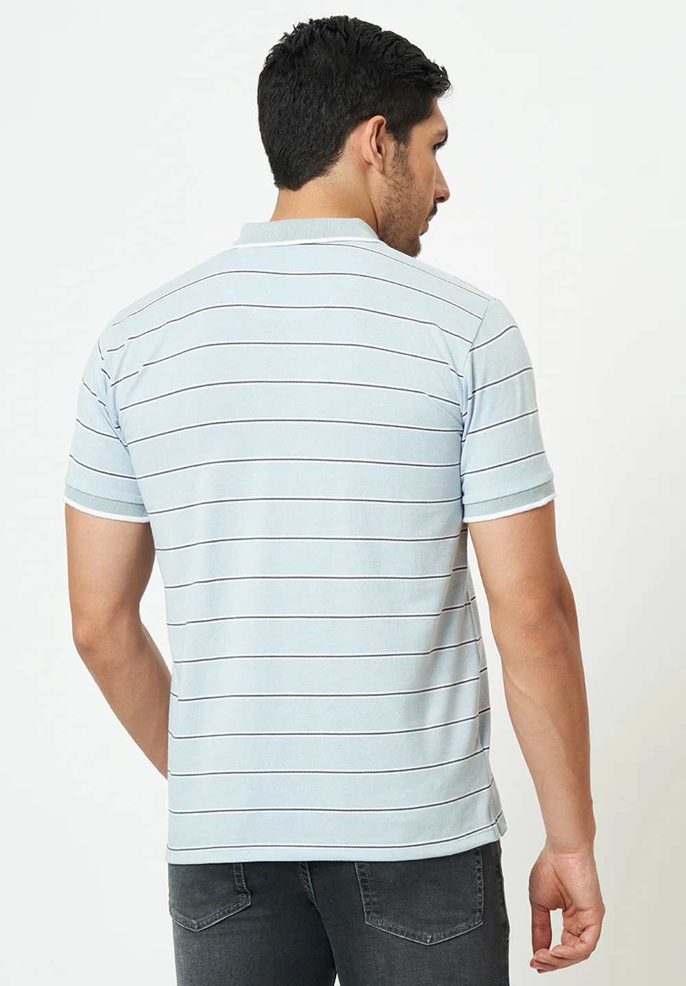 Blue Cotton T-Shirt - Image 2