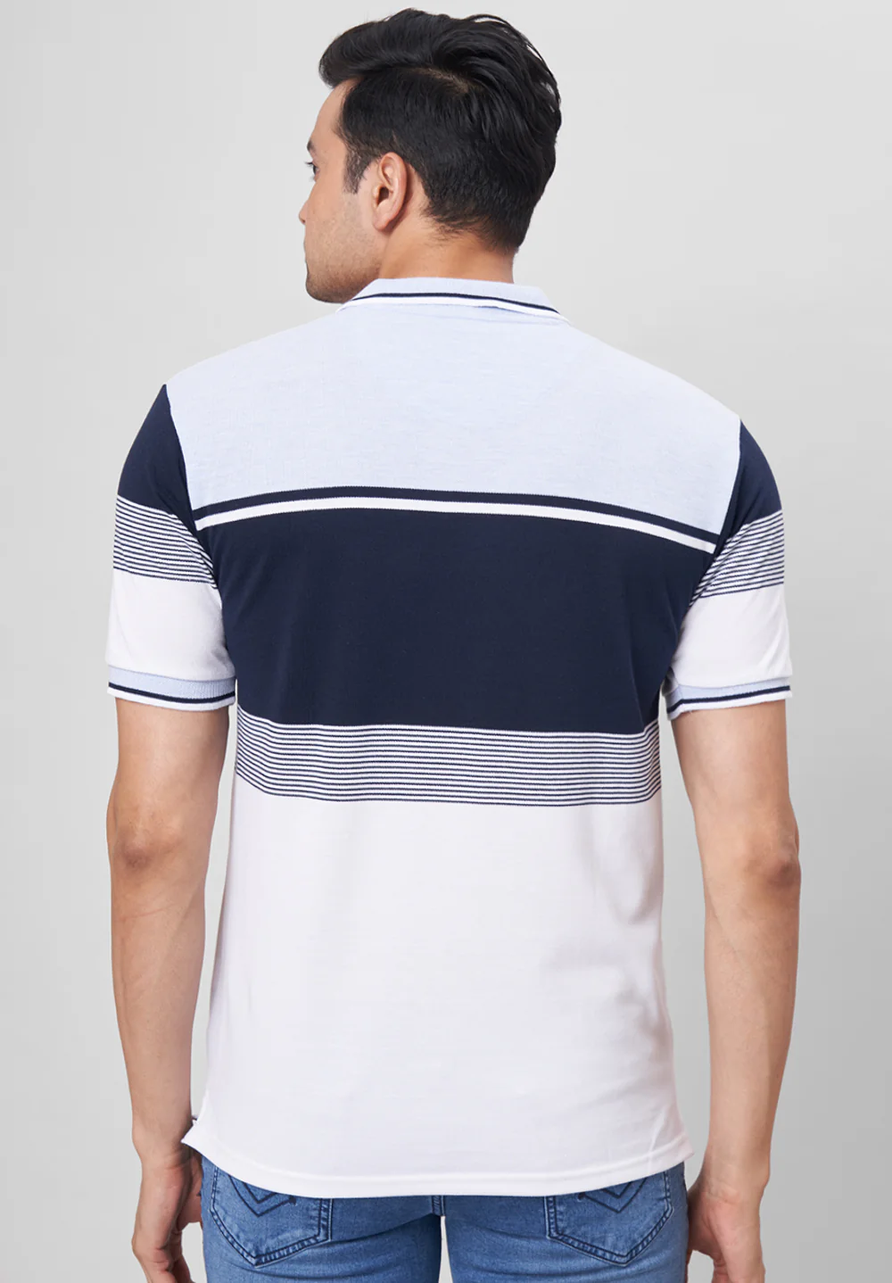 Blue Cotton T-Shirt - Image 2
