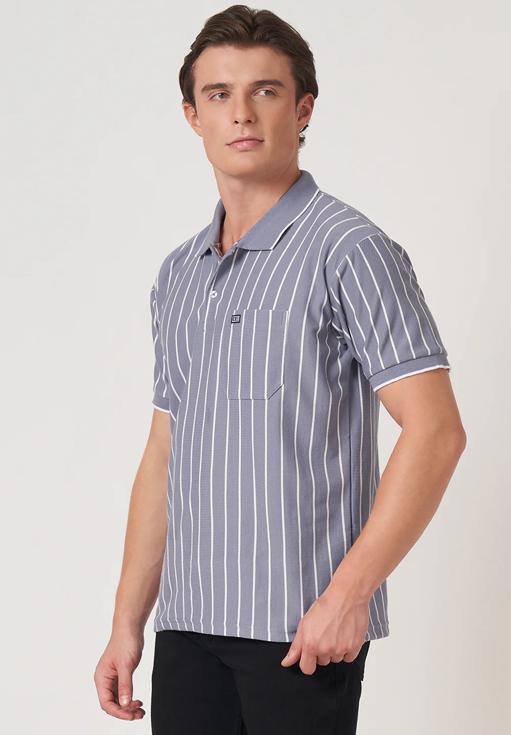 Blue Cotton T-Shirt - Image 3