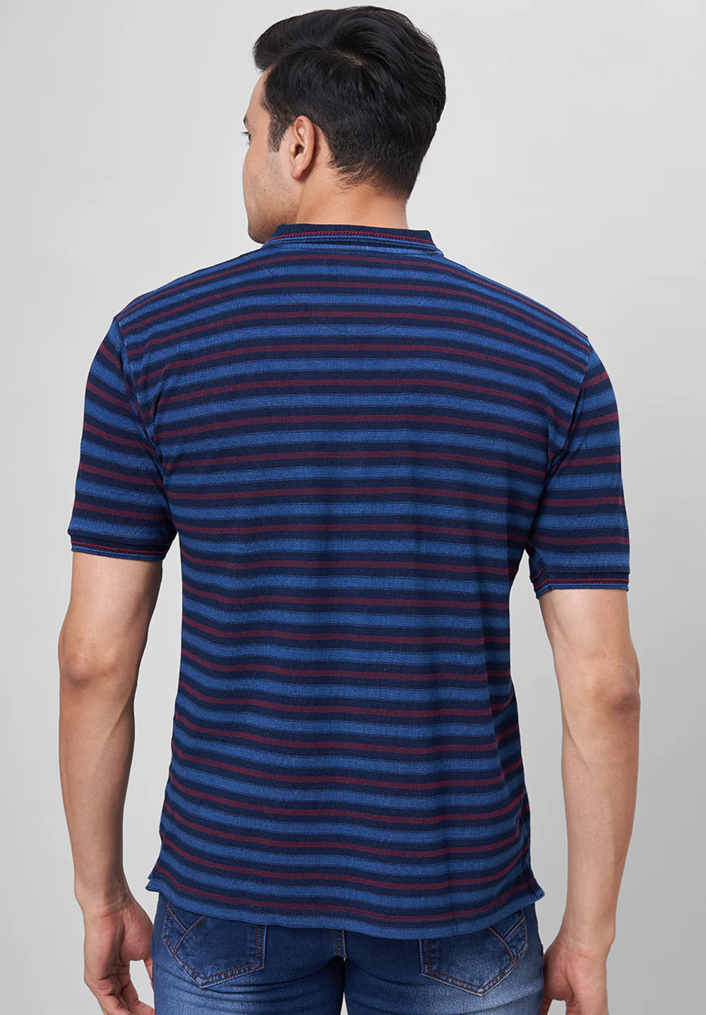 Blue Cotton T-Shirt - Image 2