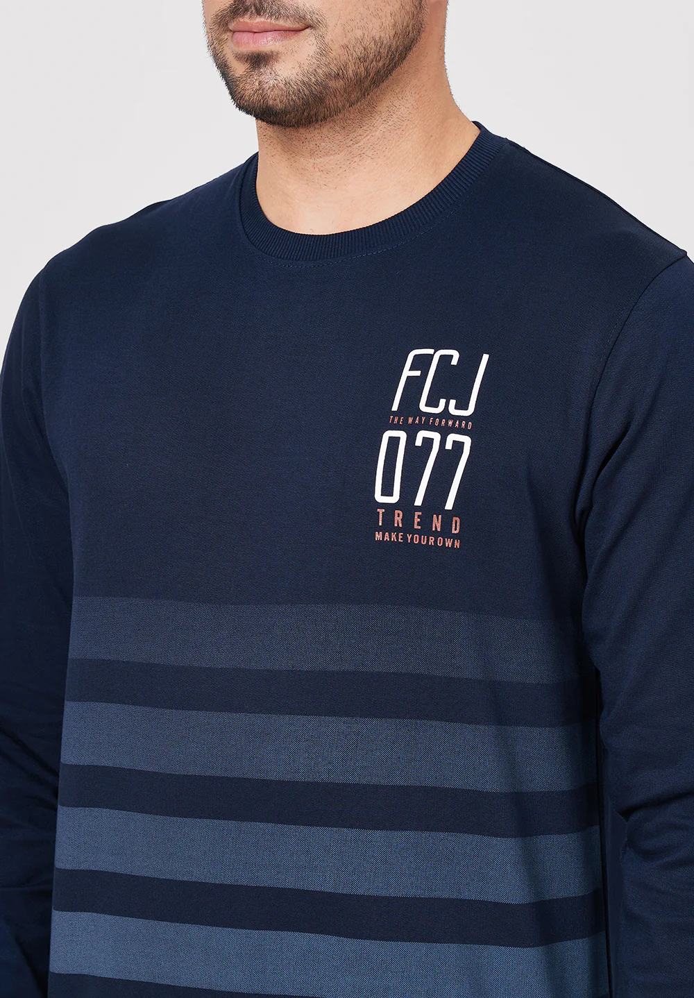 Blue Cotton T-Shirt - Image 4