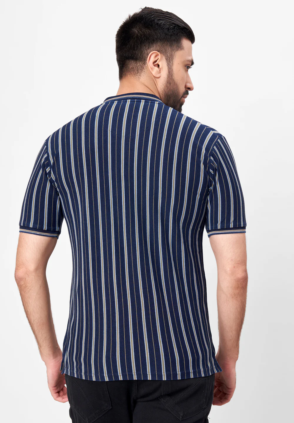Blue Cotton T-Shirt - Image 2