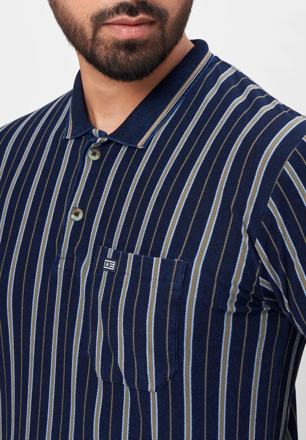 Blue Cotton T-Shirt - Image 3