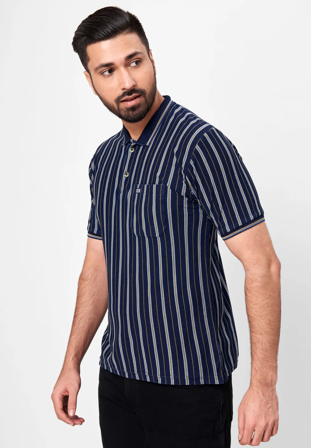 Blue Cotton T-Shirt - Image 5