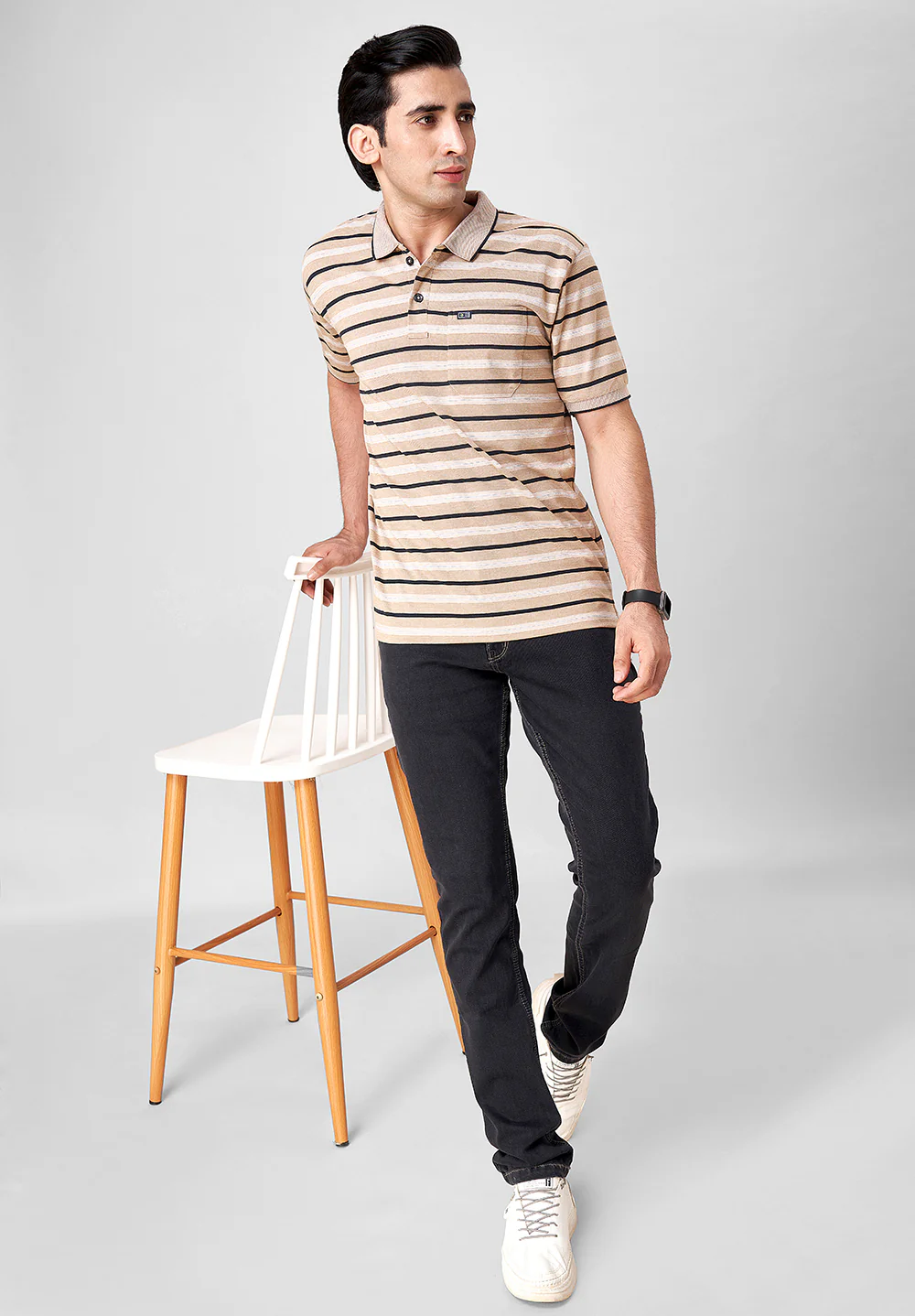 Brown Cotton T-Shirt - Image 4