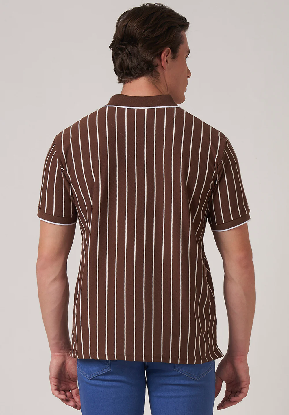 Brown Cotton T-Shirt - Image 2