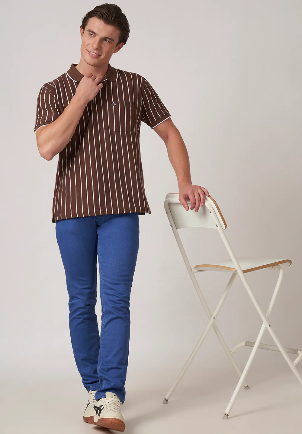 Brown Cotton T-Shirt - Image 4