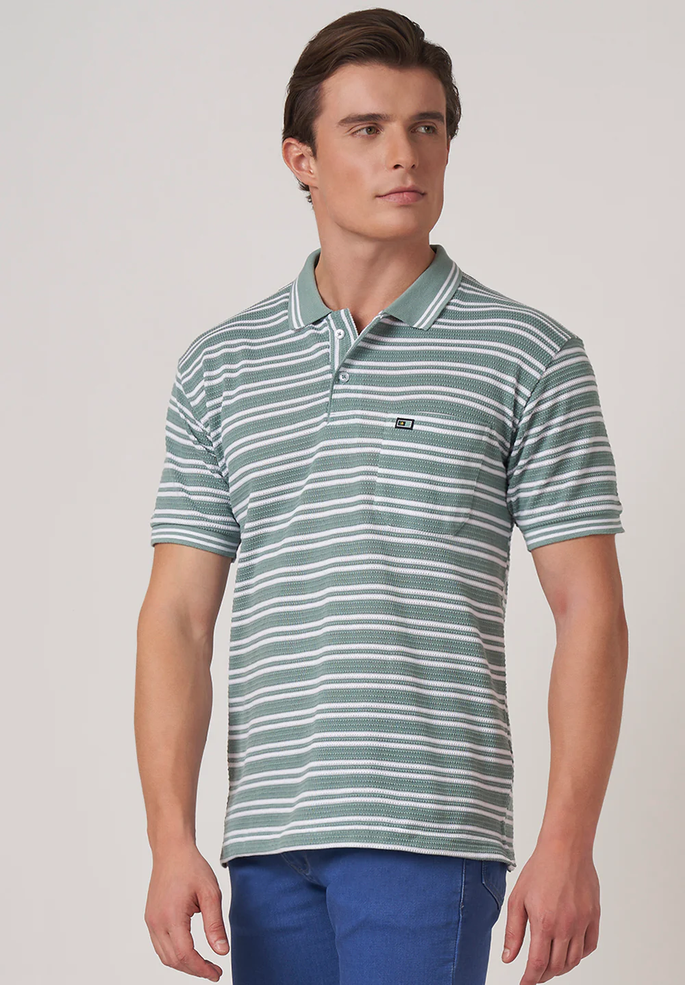 Gray Cotton T-Shirt - Image 4