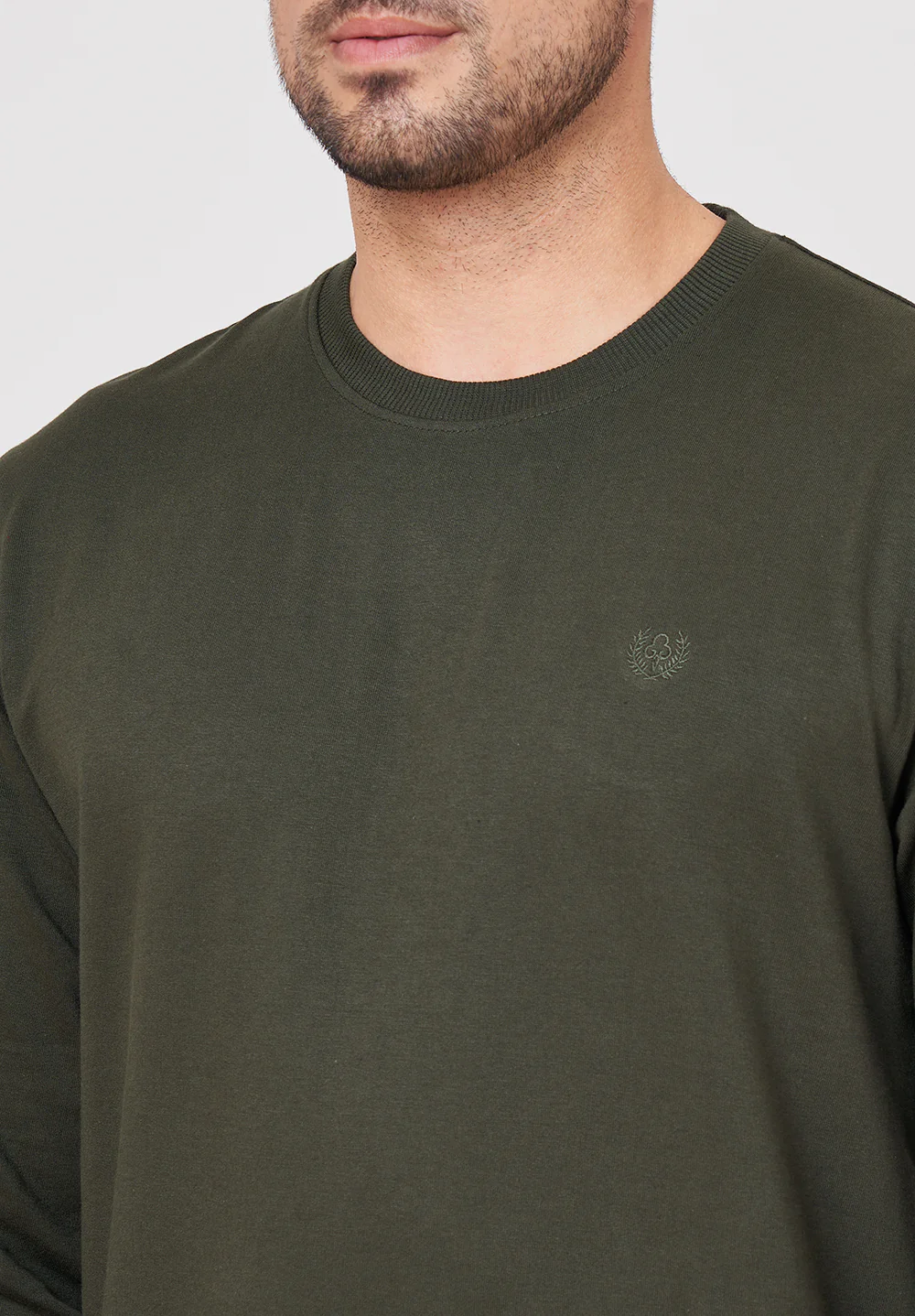 Green Cotton T-Shirt - Image 3